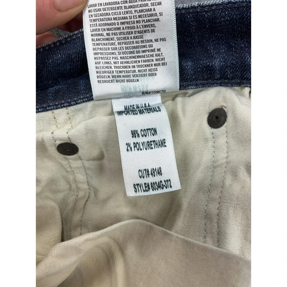 Citizens Of Humanity Core Slim Straight‎ Jeans Mens 40x31 Med Wash Stretch Denim